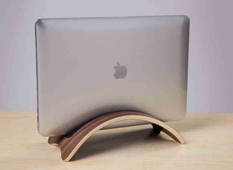 Wooden Macbook Display- Desk Holder Stand