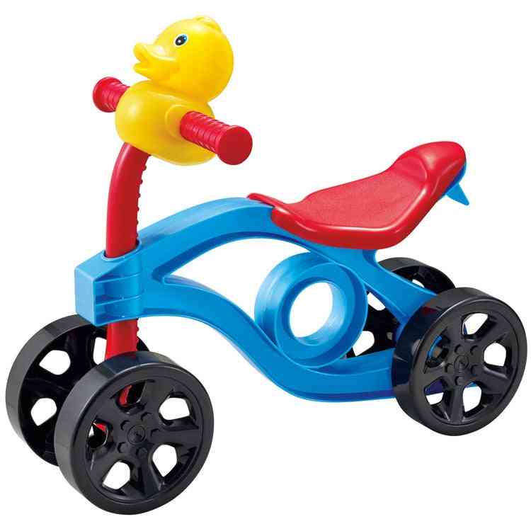 Trotteur pour bébé, vélo portable, pas de pédale, vélo à quatre roues, scooter d'équilibre