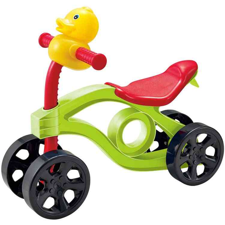 Baby rullator ridning, bærbar sykkel, ingen fotpedal, sykkel firehjul, balansescooter