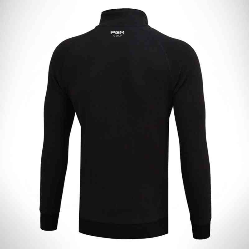 Men's Winter Shirt, Fleece T-shirt, Warm Golf Coat