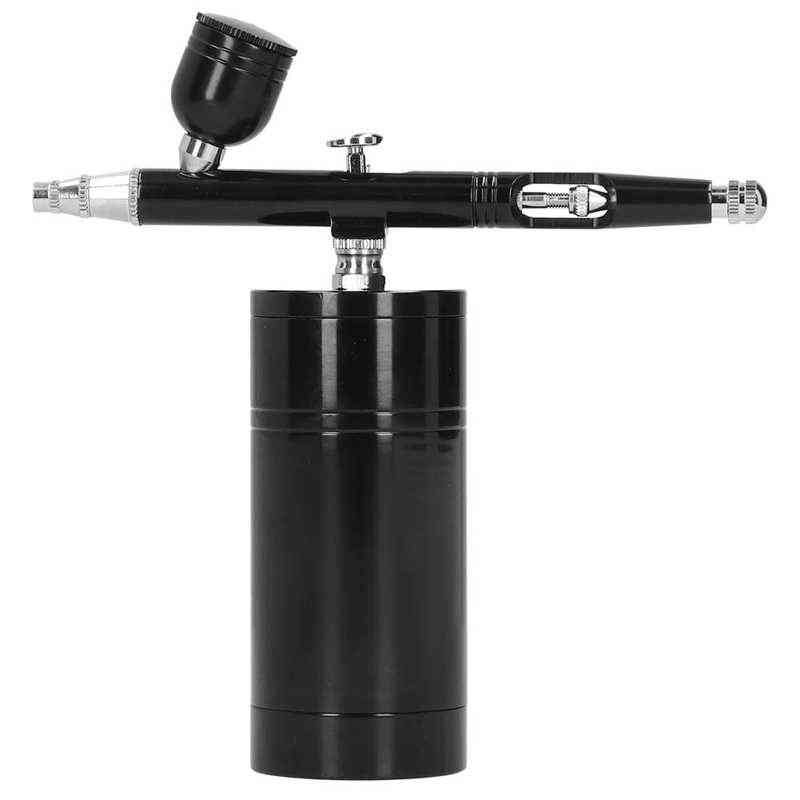 Airbrush Kit Pump, Single Action, Rechargeable Handheld, Integrated Spray Pen, Mini Processing Set