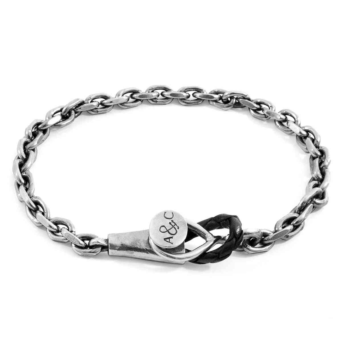 Dundee Mooring Silver Chain Bracelet