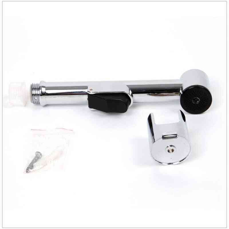 Electroplating Plastic Bathroom Bidets Parts Hygienic Shower Head Anal Cleansing