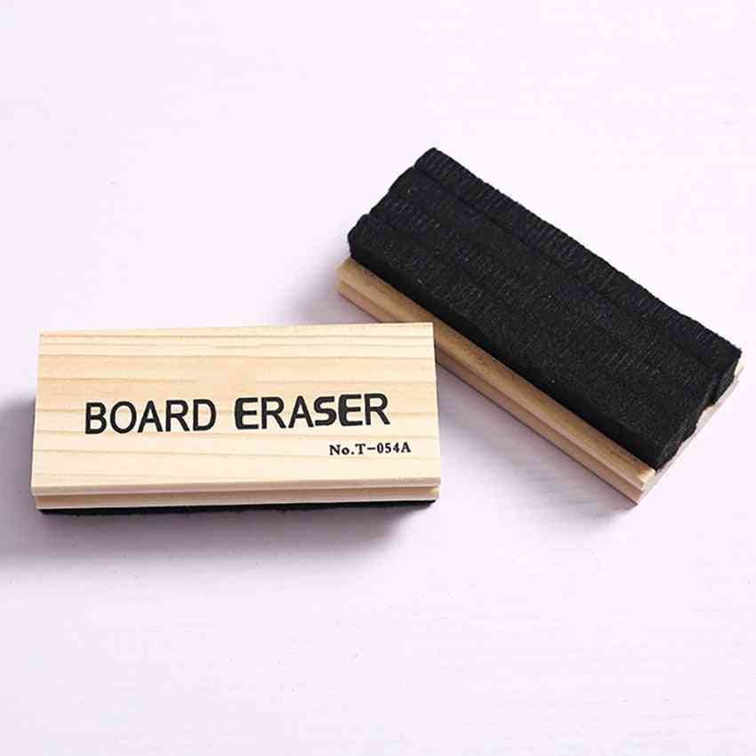 Large Board Cleaner, Blackboard Wool Felt Eraser, Wooden Chalkboard Duster, Classroom Kit, School Office