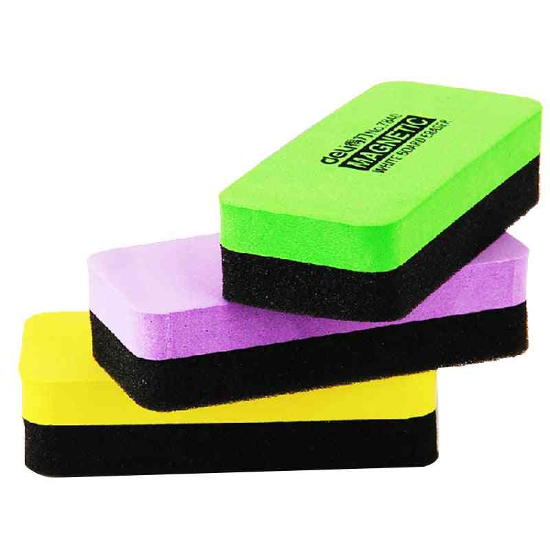 Magnetic Sponge, White Board Eraser, Kawaii Markers Chalk Erasers For Felt, Whiteboard Erasable, Blackboard Cleaner