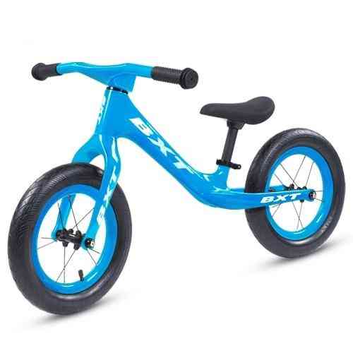 Carbon barncykel, matt/blank cykel