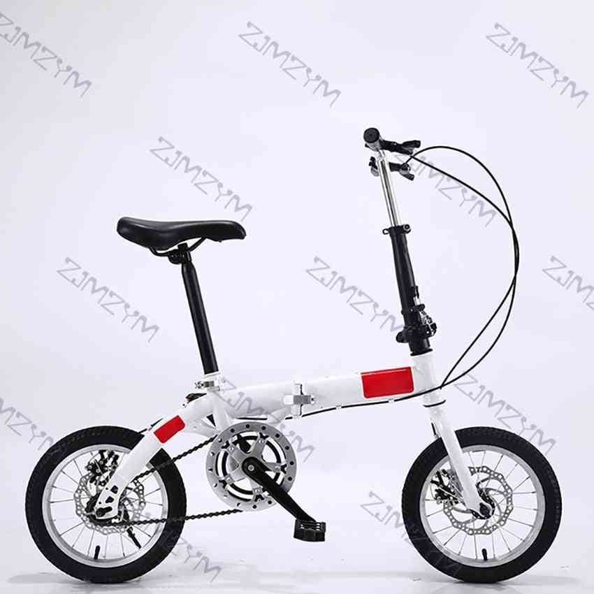 14 Inch Foldable Ultra-light Bicycle Single/variable Speed