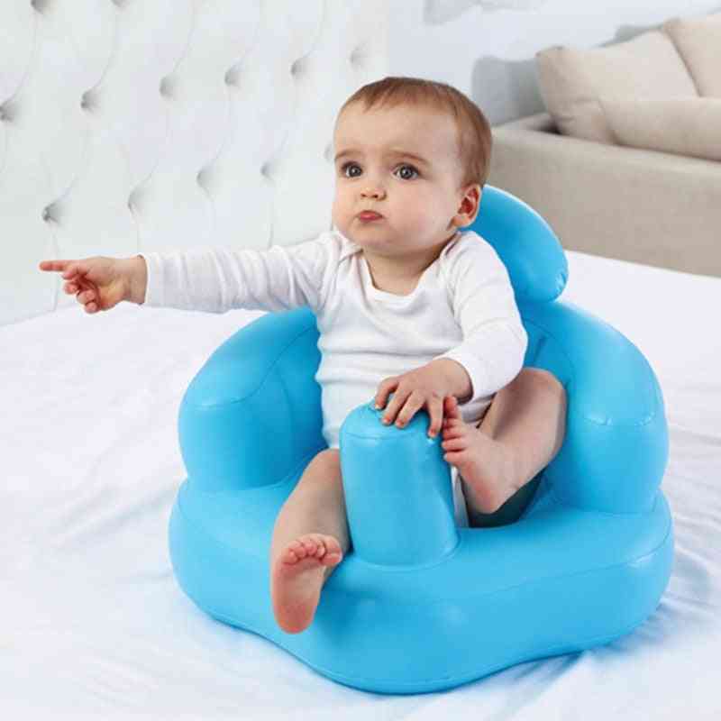 Portable- Baby Learning Seat, Pvc Sofa Shower, Stool Chair