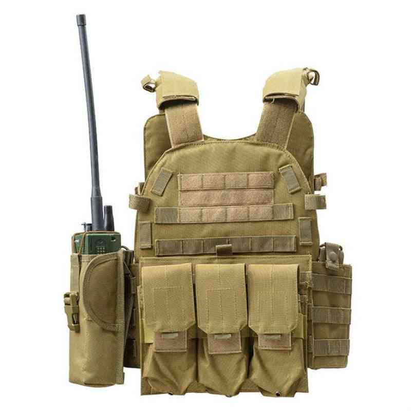 Body Armor Jpc Plate Carrier Vest, Paintball Gear Bear Vest