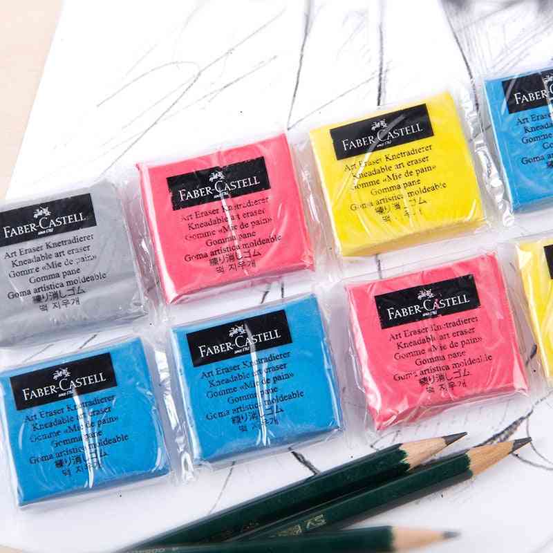 Multicolor Plastic Soft Art Painting Rubber Pencil Eraser