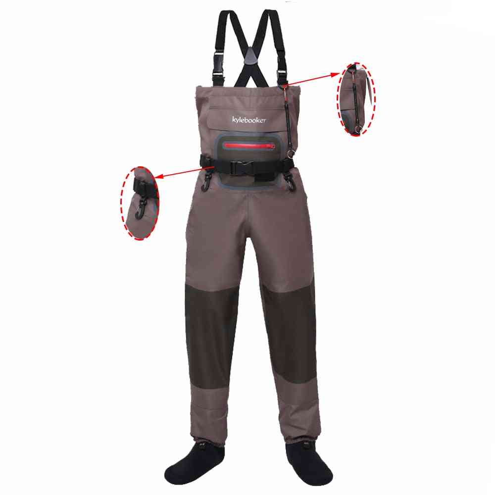 Fly Fishing Hunting Chest Outdoor Wading Pants
