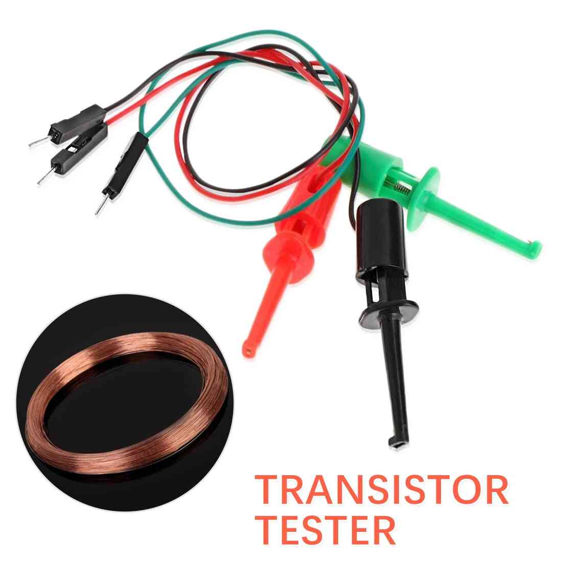 Test Hook With Male Head Line Transistor Tester