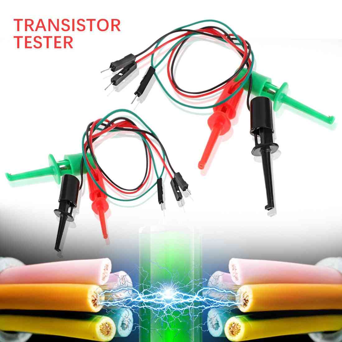 Test Hook With Male Head Line Transistor Tester