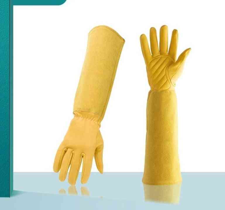 Gardening Gloves Professional Rose Trim And Cut Protection Gloves