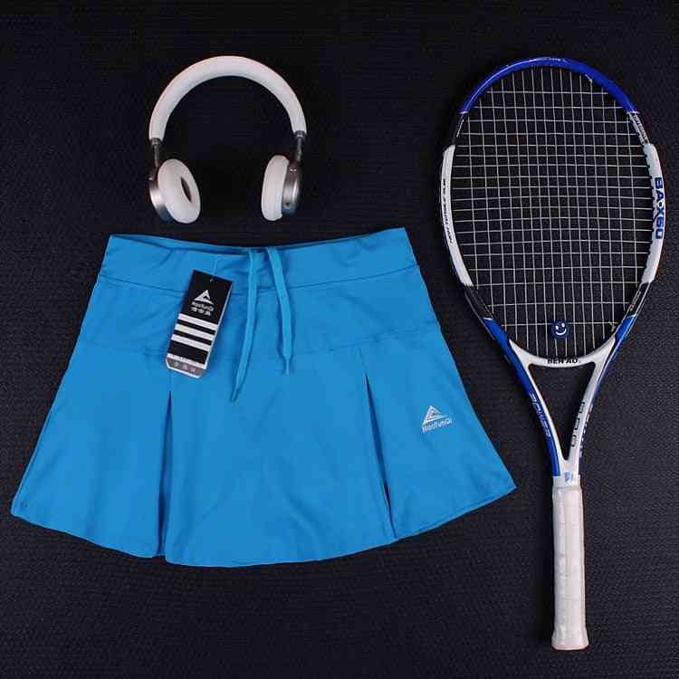 Tennisskorts, pigen tennis nederdel med shorts, badminton nederdel med lomme