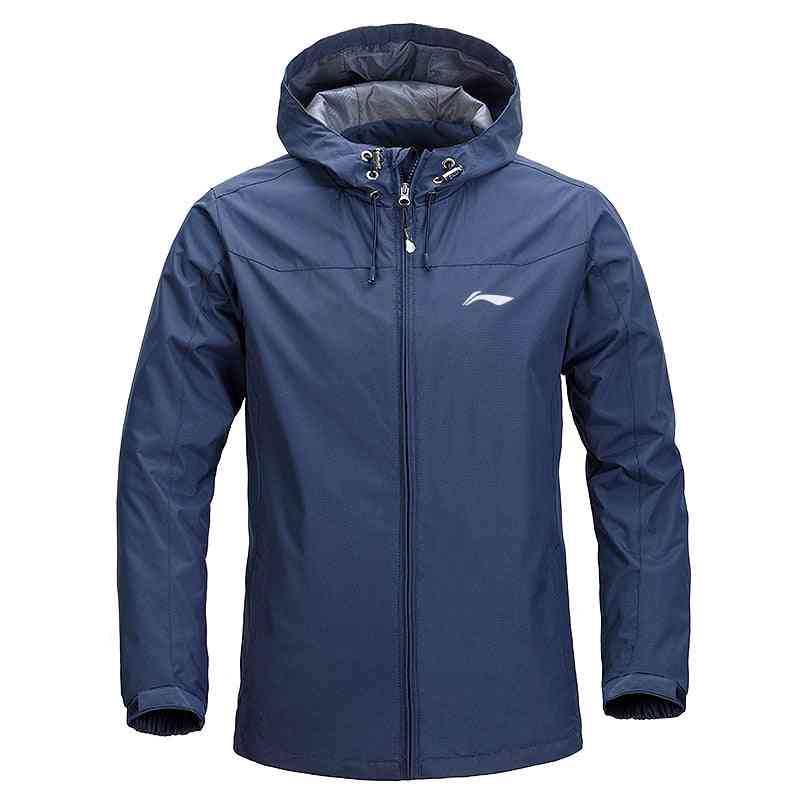 Men Autumn And Winter Sports Coat, Hooded Jacket