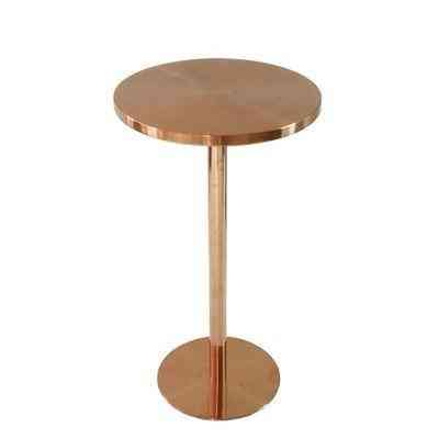 Petite table ronde moderne simple à la maison