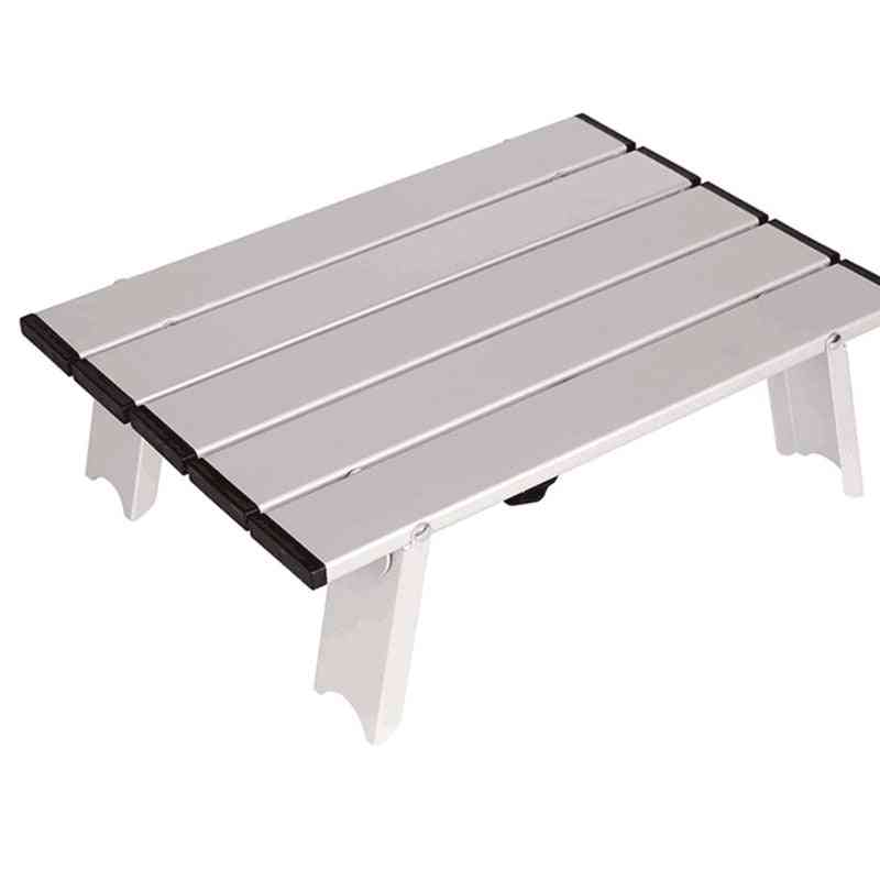 Mini bærbart bord med bæretaske let foldbart picnic skrivebord