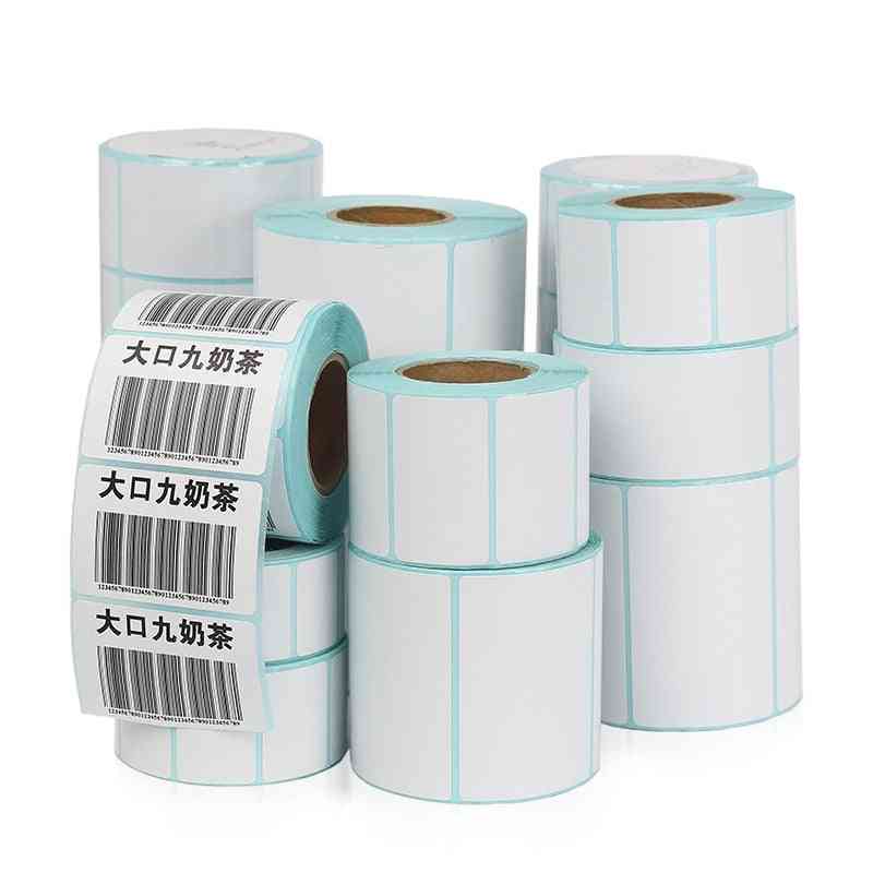 Self- Adhesive Thermal, Barcode Label Sticker, Paper Roll