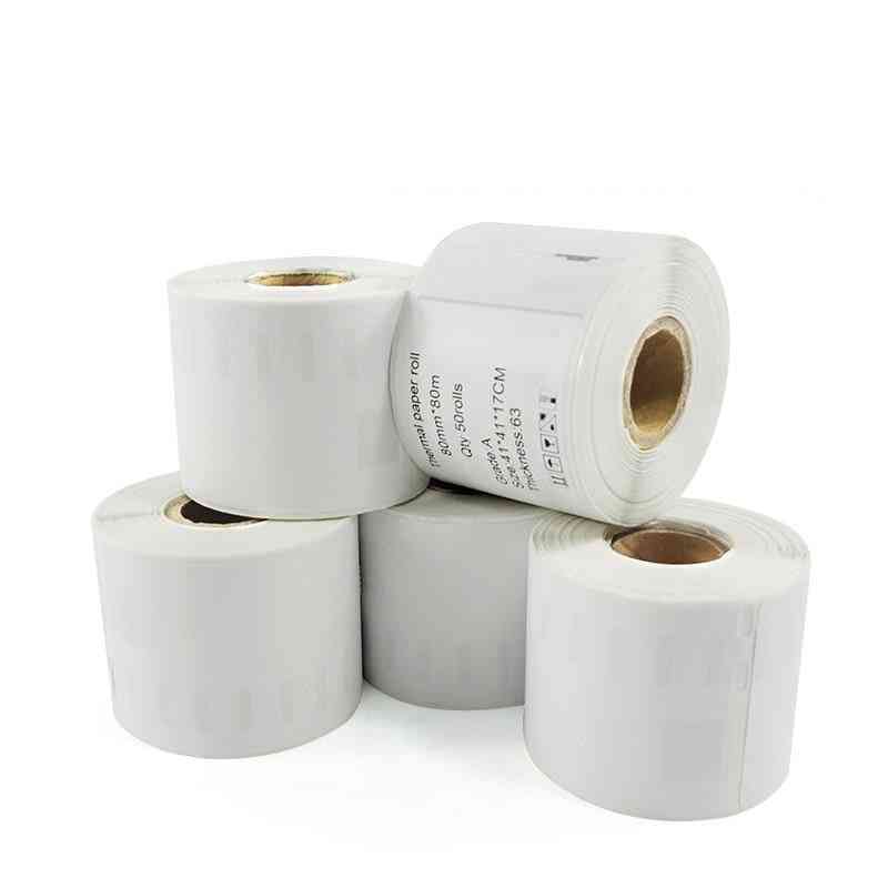 Dymo Thermal- Barcode Self-adhesive, Label Paper Sticker