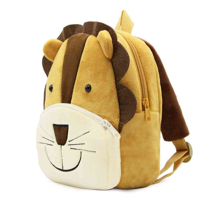 3d Cartoon Plush Backpacks
