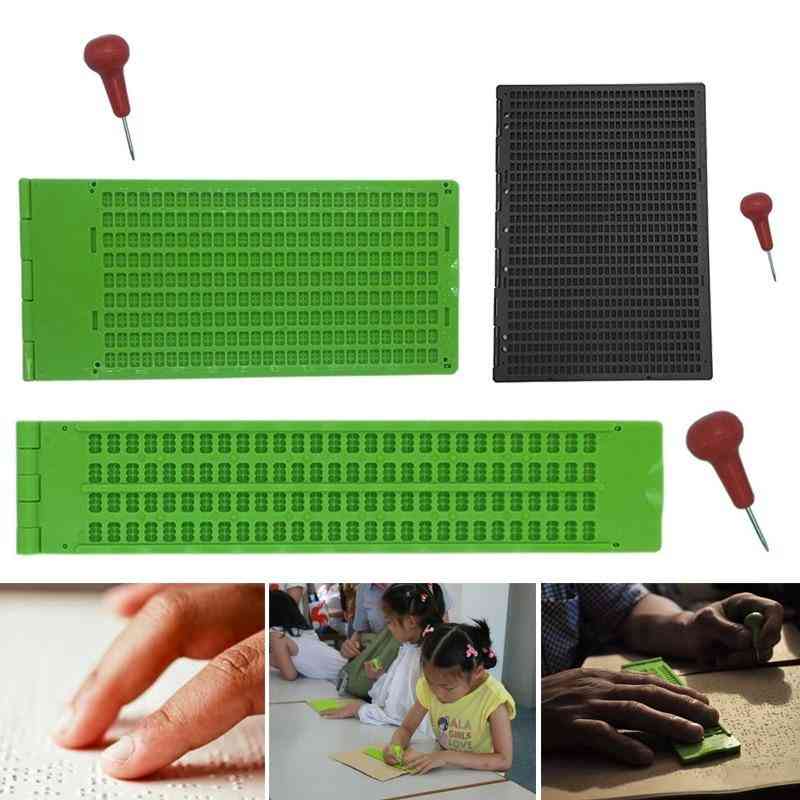 Braille Writing Board With Stylus