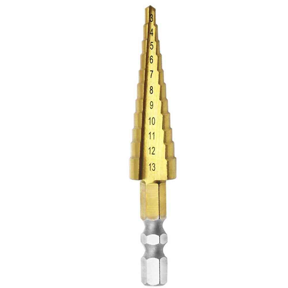 Hss Stepped, Drill Power, Hex Shank Reaming, Mini Drill Tools
