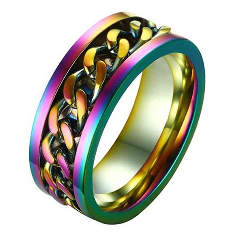 Stainless Steel Rotating Chain Ring