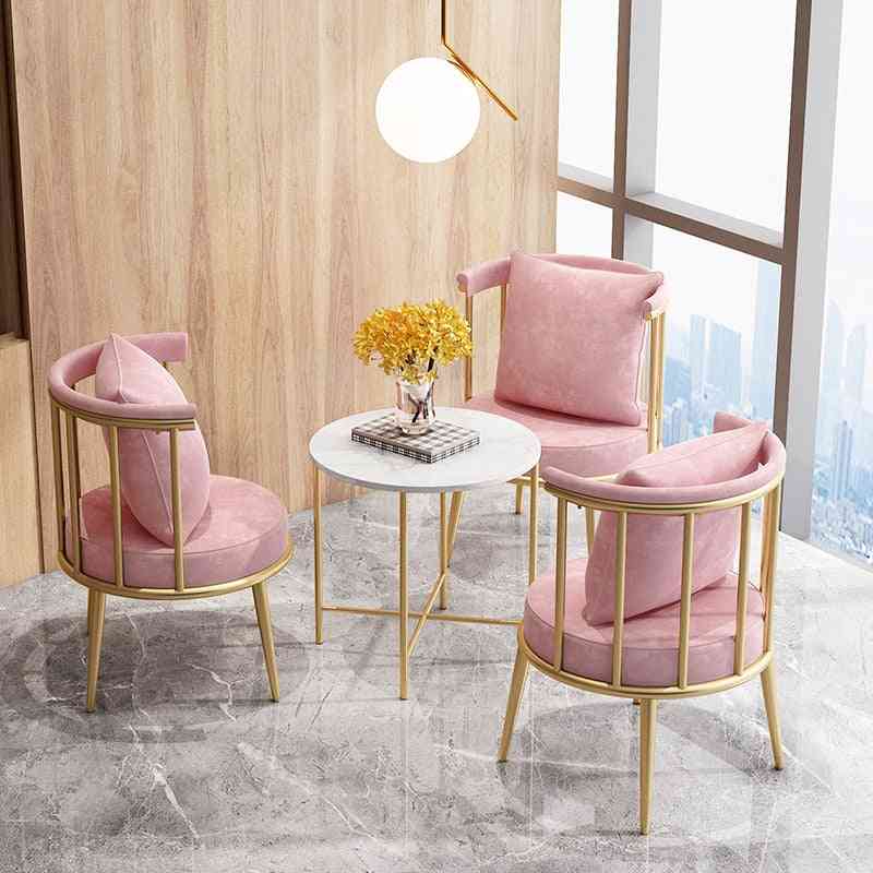 Moderní volnočasová jídelní kosmetická židle