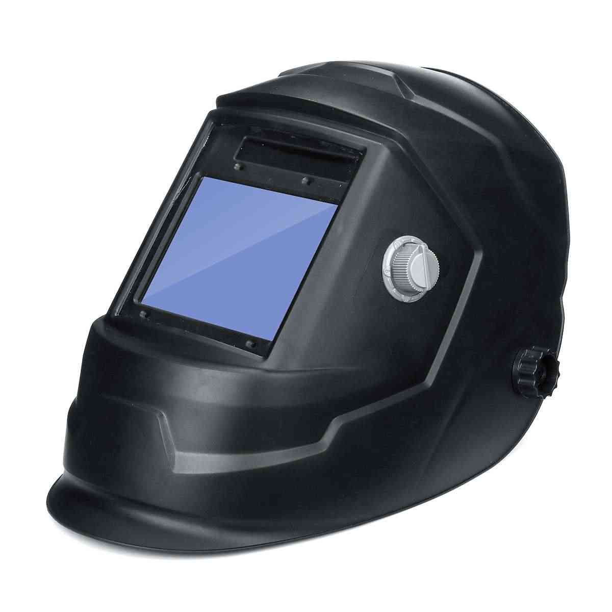Solar Auto Darkening Adjustable Shade Din 4 Welding Helmet