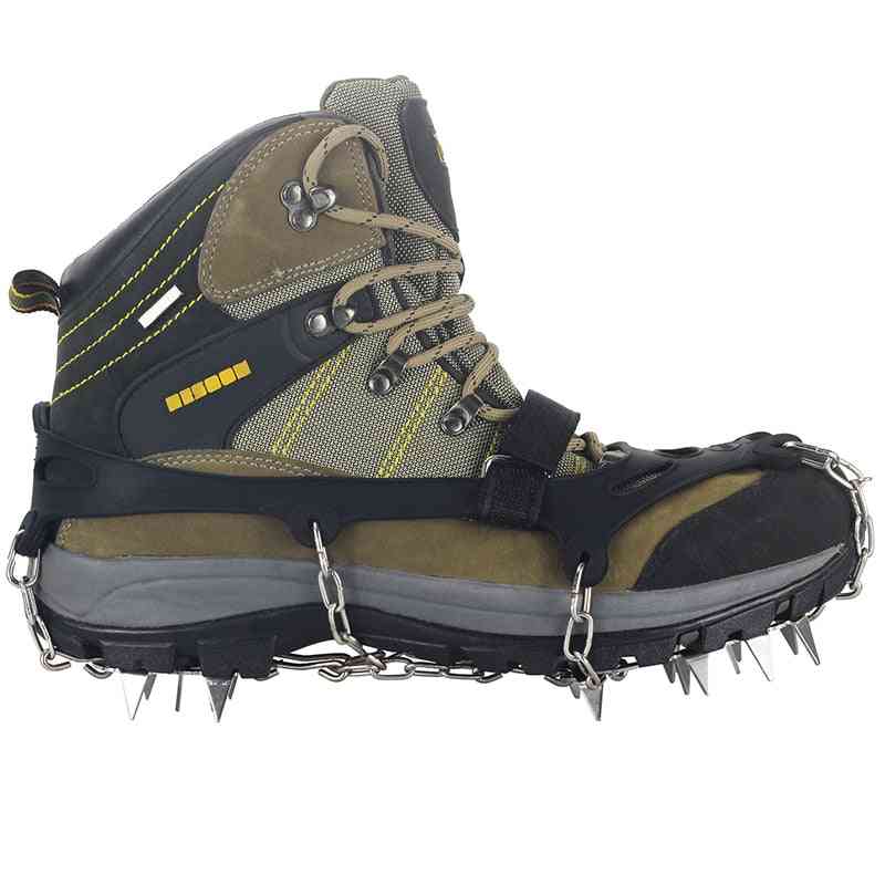 Stainless Steel- Anti Slip Ice Snow, Traction Cleats, Crampon Spikes, Shoe Boot Grips