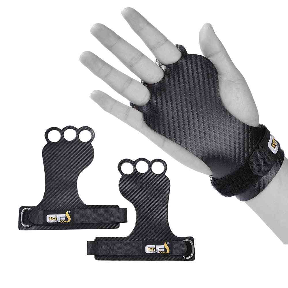 Carbon Gymnastics- Hand Palm Protector, Gym Grip Gloves