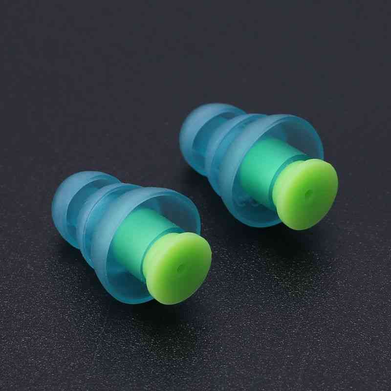 Silicone Ear Plugs Sound Insulation Protection Earplugs