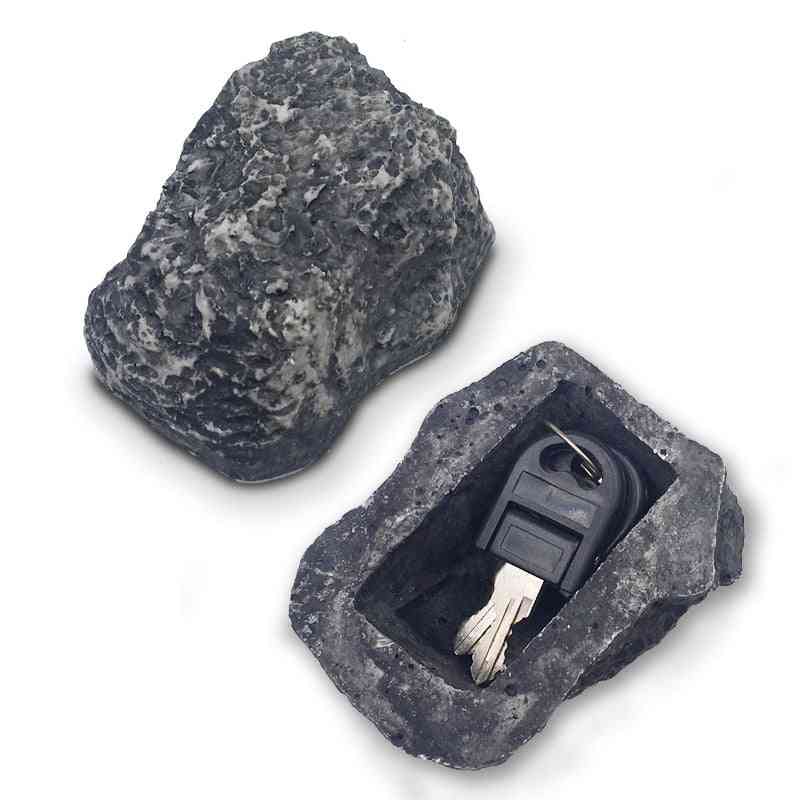 Rock Stone Pattern Box For Security Key