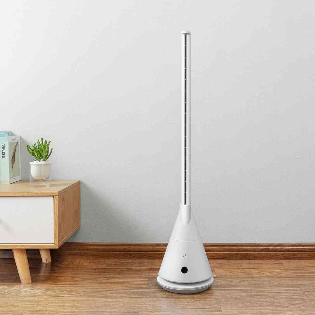 Intelligent Leafless Pedestal Fan, Speed Wind Timing, Household Fan With Remote Control