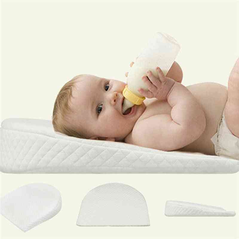 Newborn Baby Sleep Pillow, Anti Spit Milk Crib Cot
