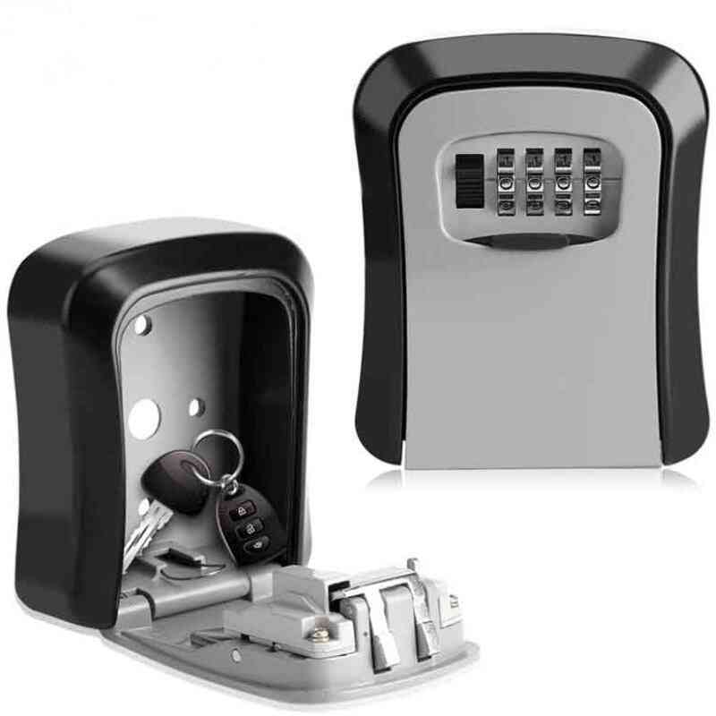 Outdoor Safe Key Box,  Security 4 Digit  Lock Box
