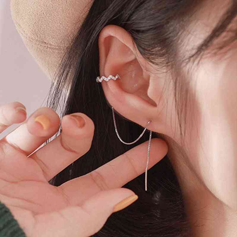Ear Clip Long Tassel