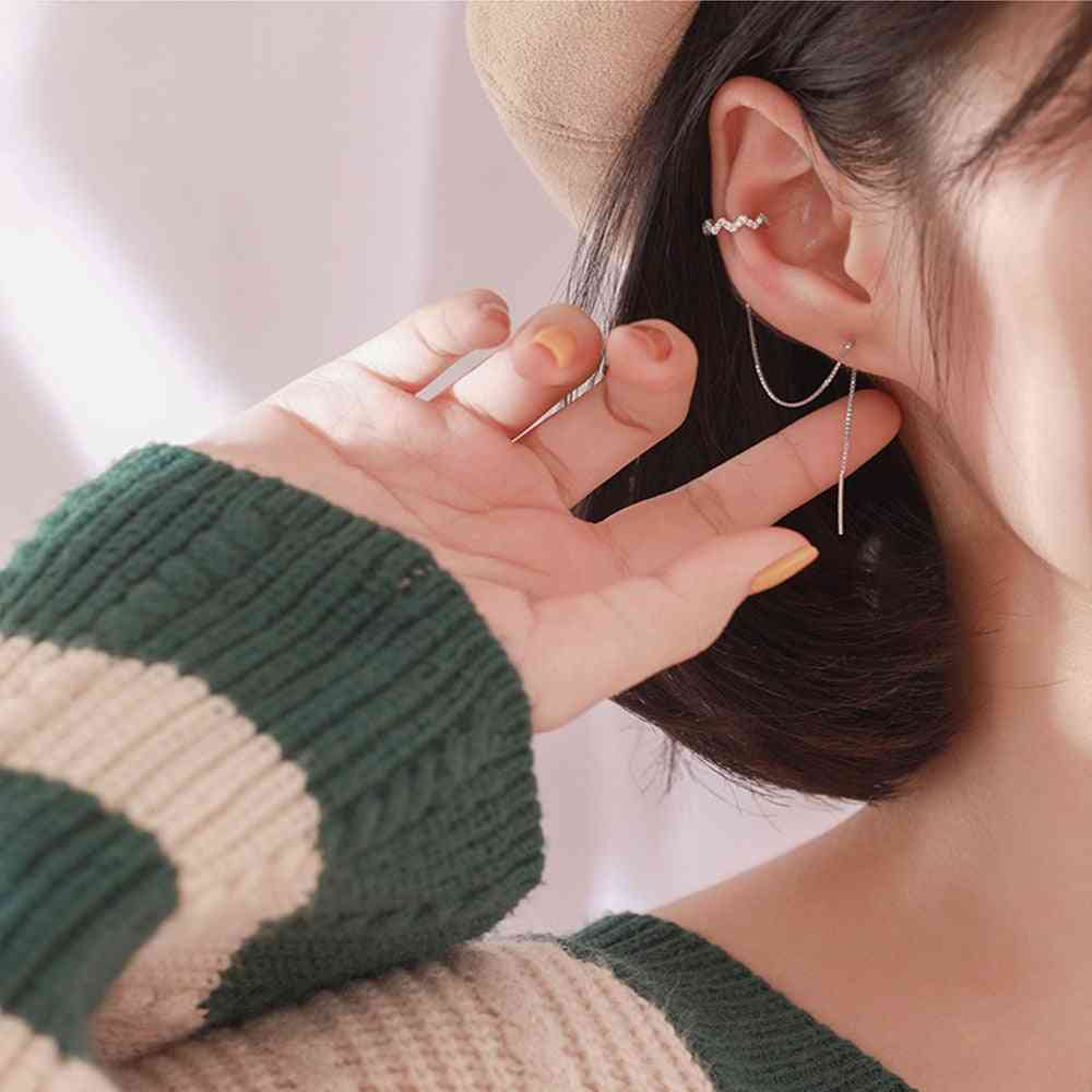 Ear Clip Long Tassel