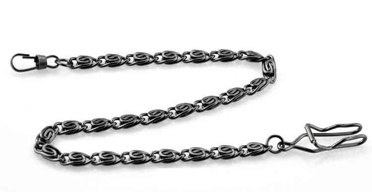 37.5cm Stainless Steel Pocket Watch Chain