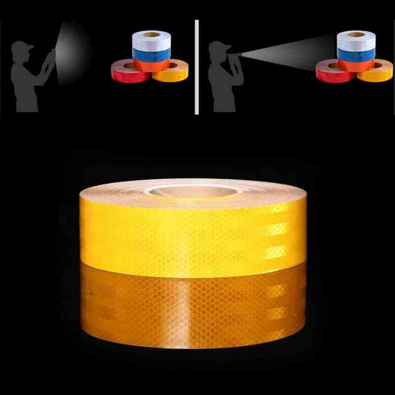 Reflective Strips Car Stickers Car-styling Motorcycle Decoration Safety Warning Tape