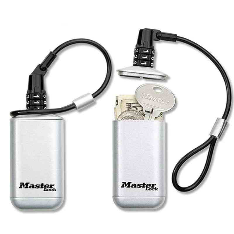 Mini- Outdoor Backpack, Hanging Metal Hidden, Password Lock Key, Safe Box