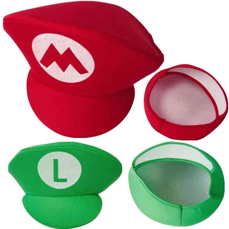 Super Luigi Bors Cosplay Hats