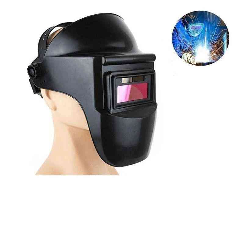 Auto Darkening, Black Anti-glare Lens, Protective Solar, Welder Mask