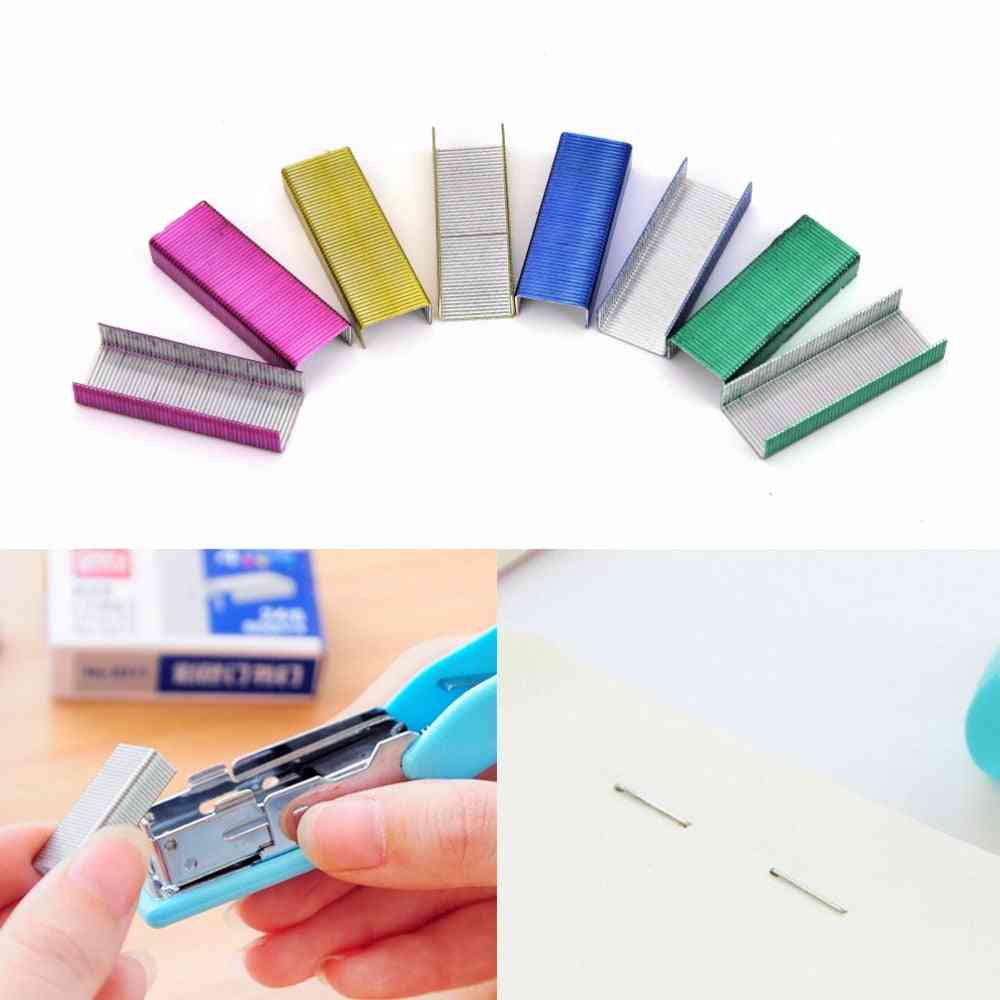 Colorful Stapler Book Staples Stitching Needle