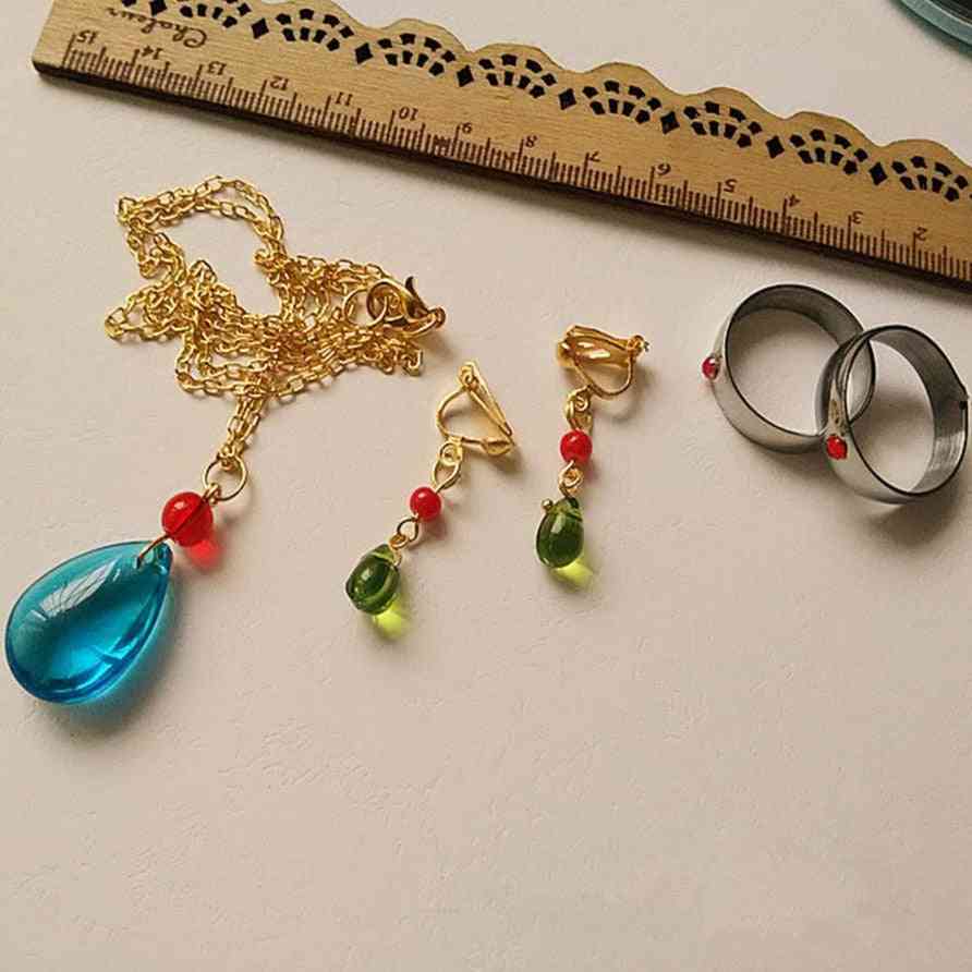 Cosplay Costumes Necklace, Earring & Ring