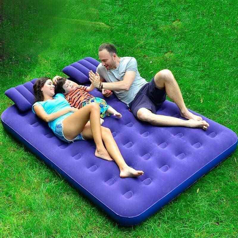 Portable- Folding Inflatable Mattress, Air Bed