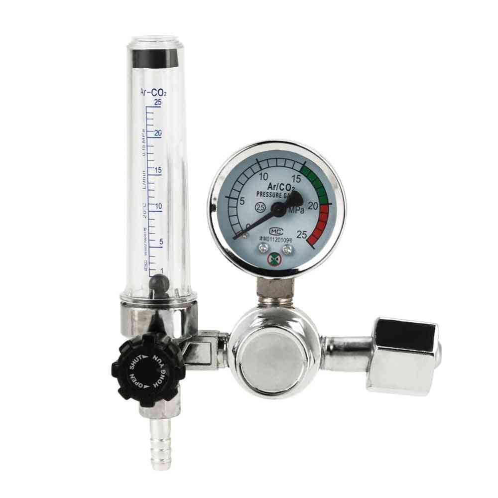 Argon Flow Meter Air Pressure Regulator Gauge