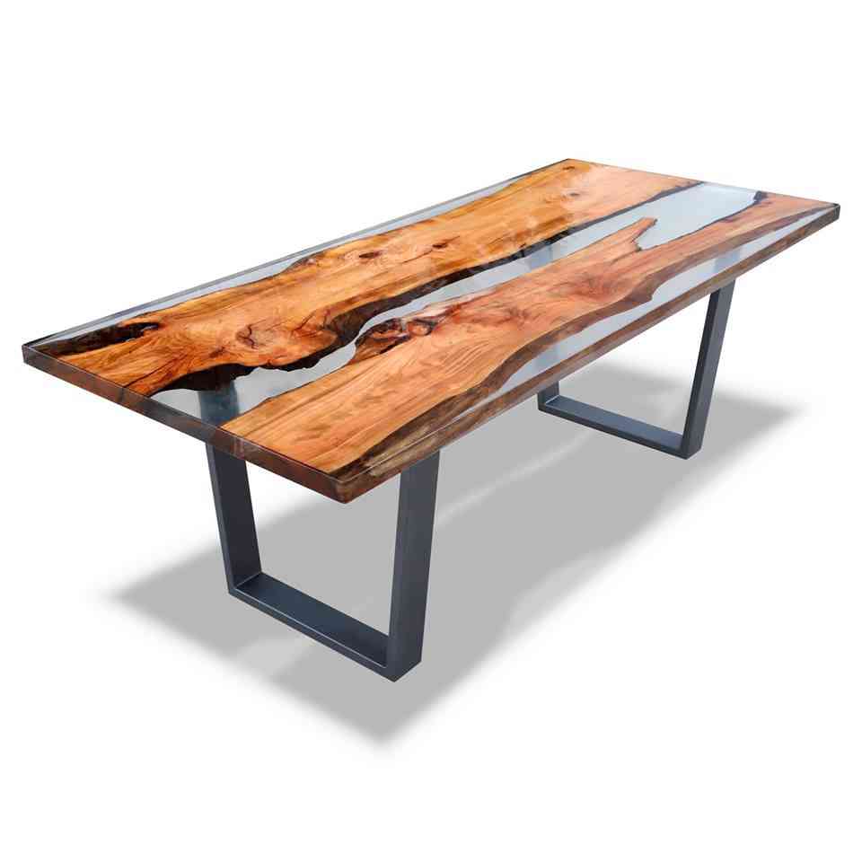 Epoxy Dining Table Top,solid Wood Table