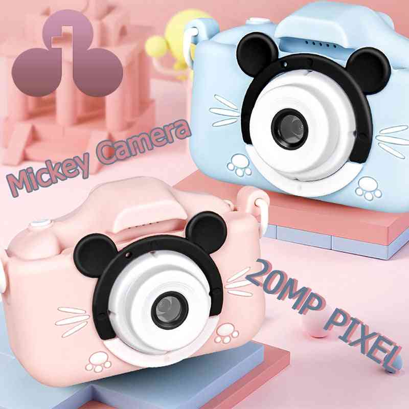 Mickey Mouse Mini Kids Digital Camera, Minnie For,, Mic Selfie's Toy
